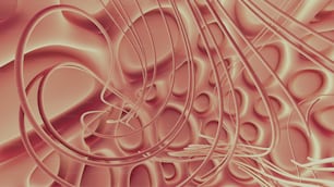 un'immagine generata al computer di uno sfondo rosa