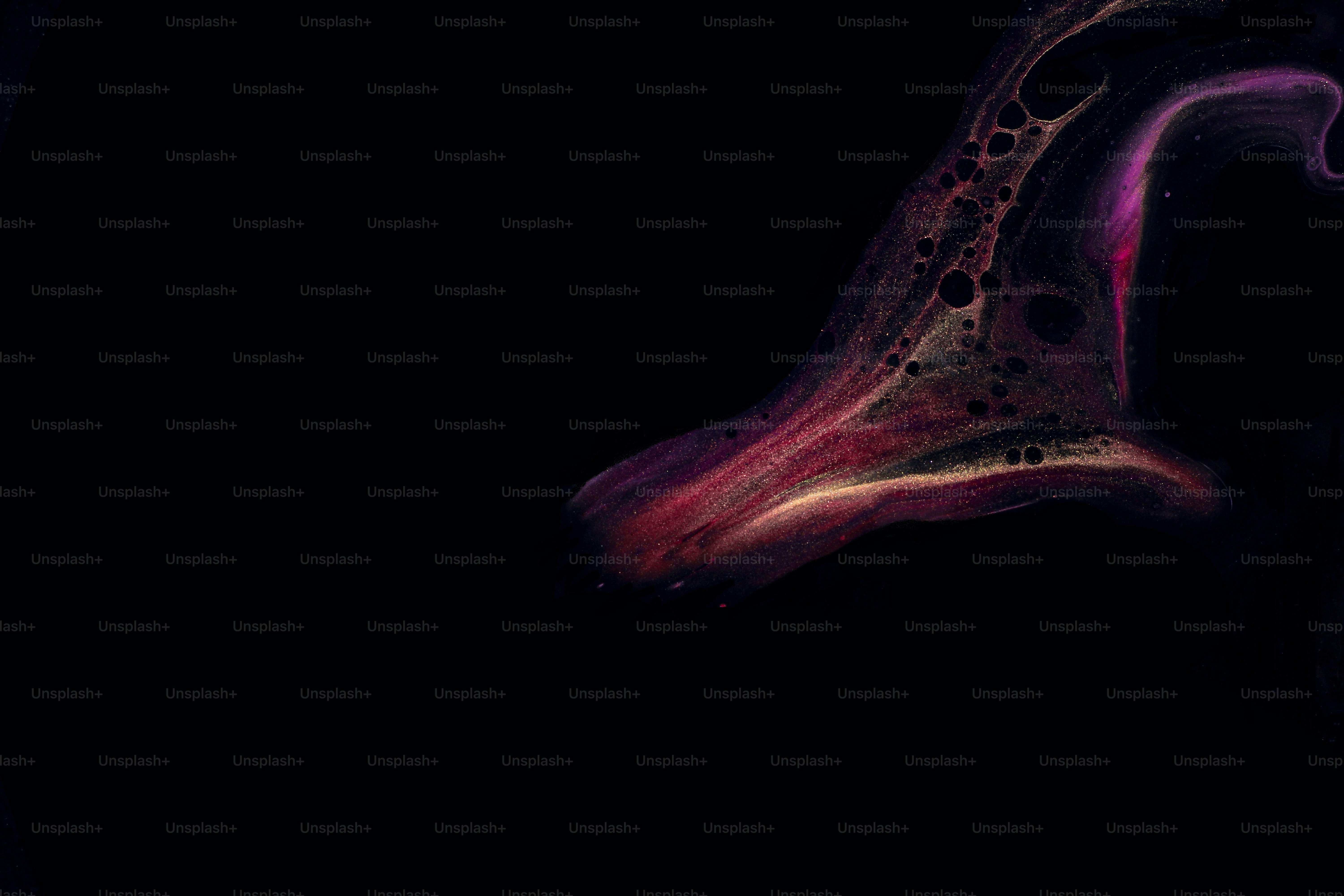 A black background with a red and purple swirl photo – Wallpaper Image ...