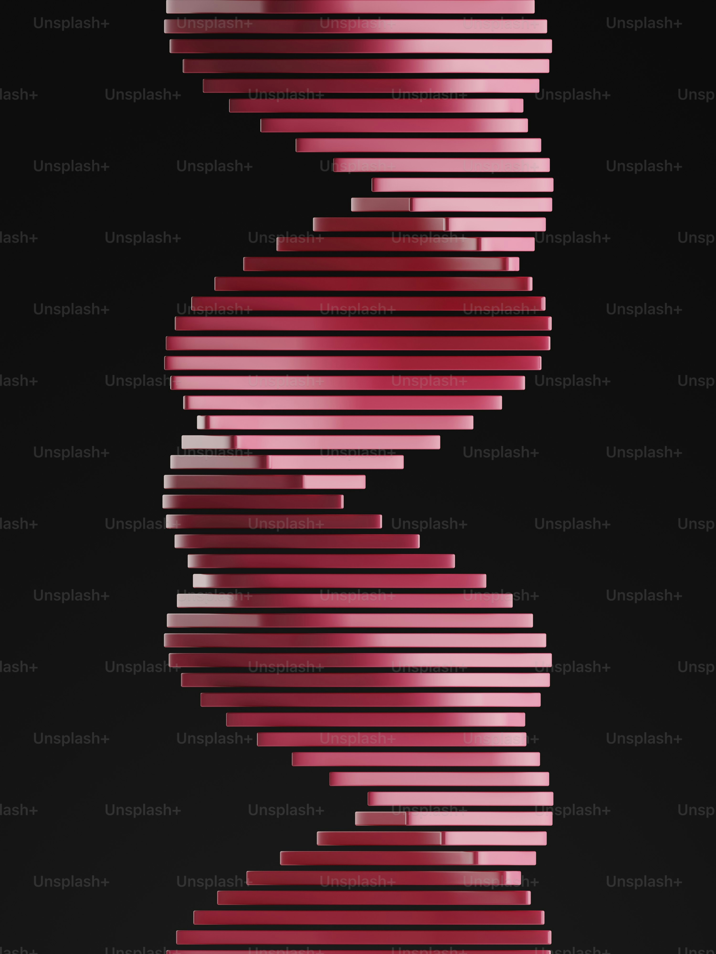 um fundo preto com linhas vermelhas e brancas