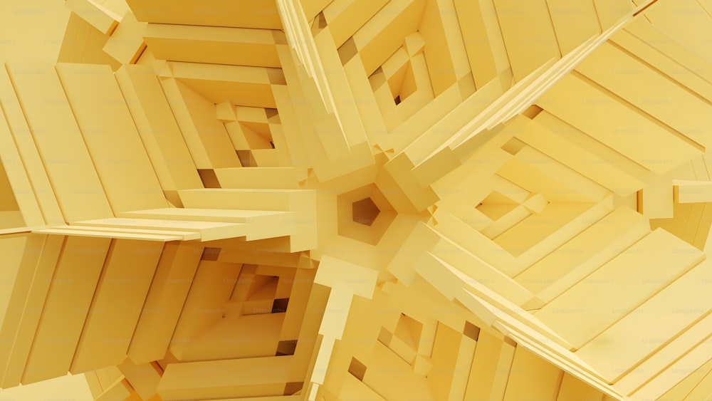 um close up de um monte de estruturas de madeira