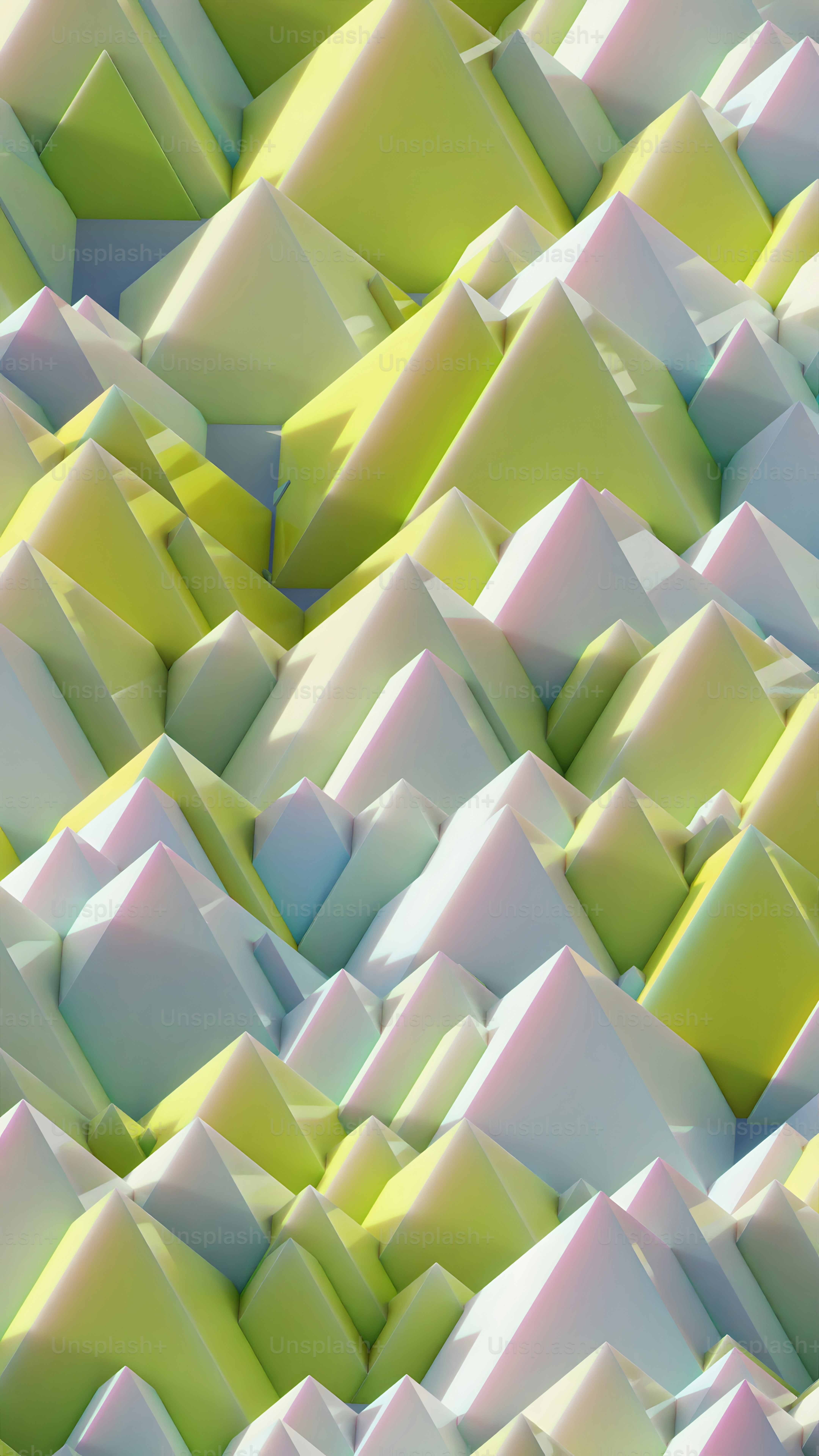 たくさんのブロックを持つ非常にカラフルな抽象的背景