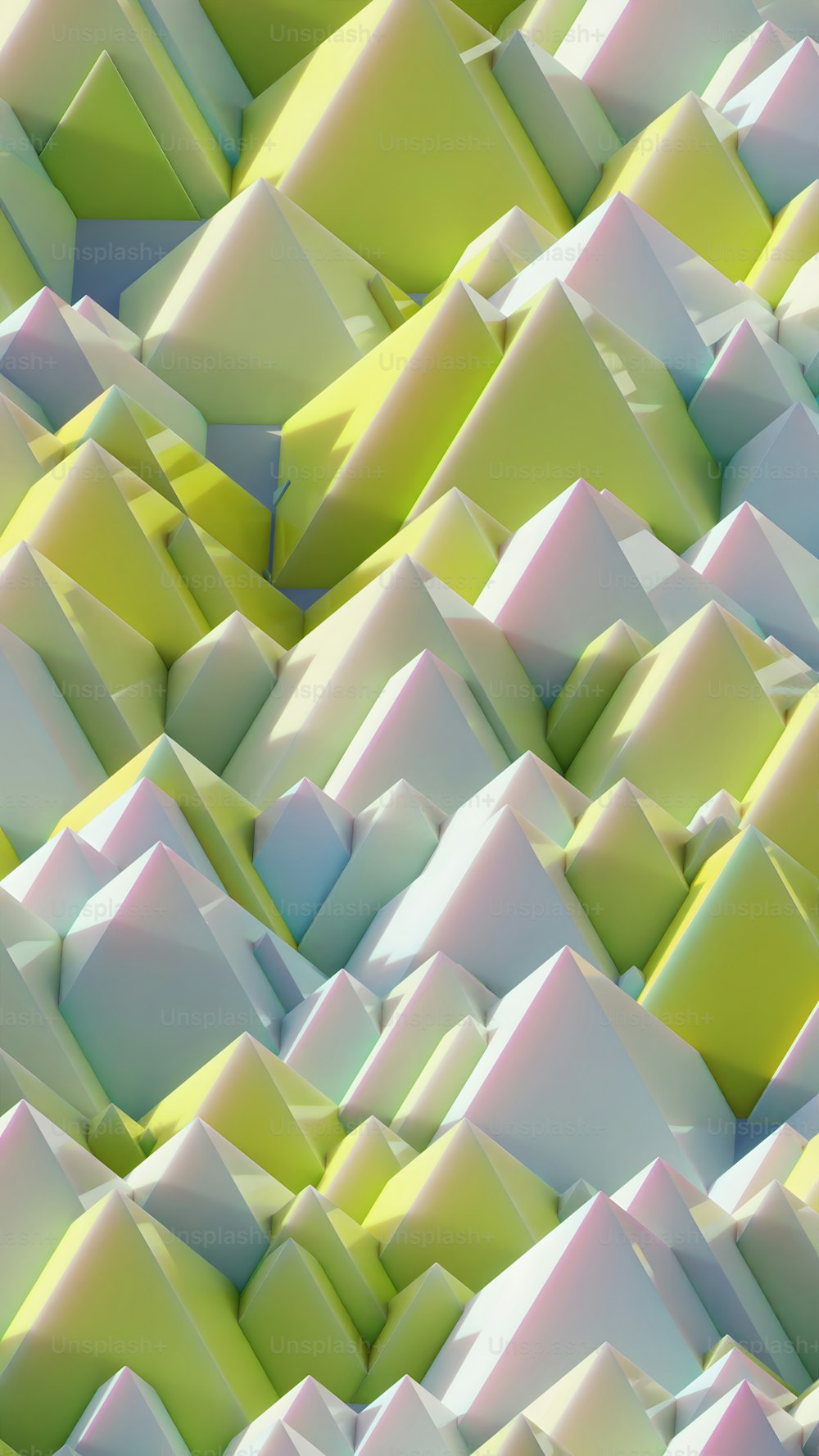 Un fondo abstracto muy colorido con muchos bloques