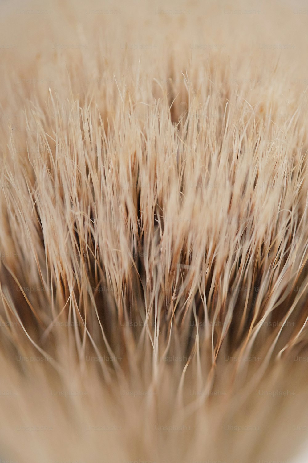 a close up view of a hair brush