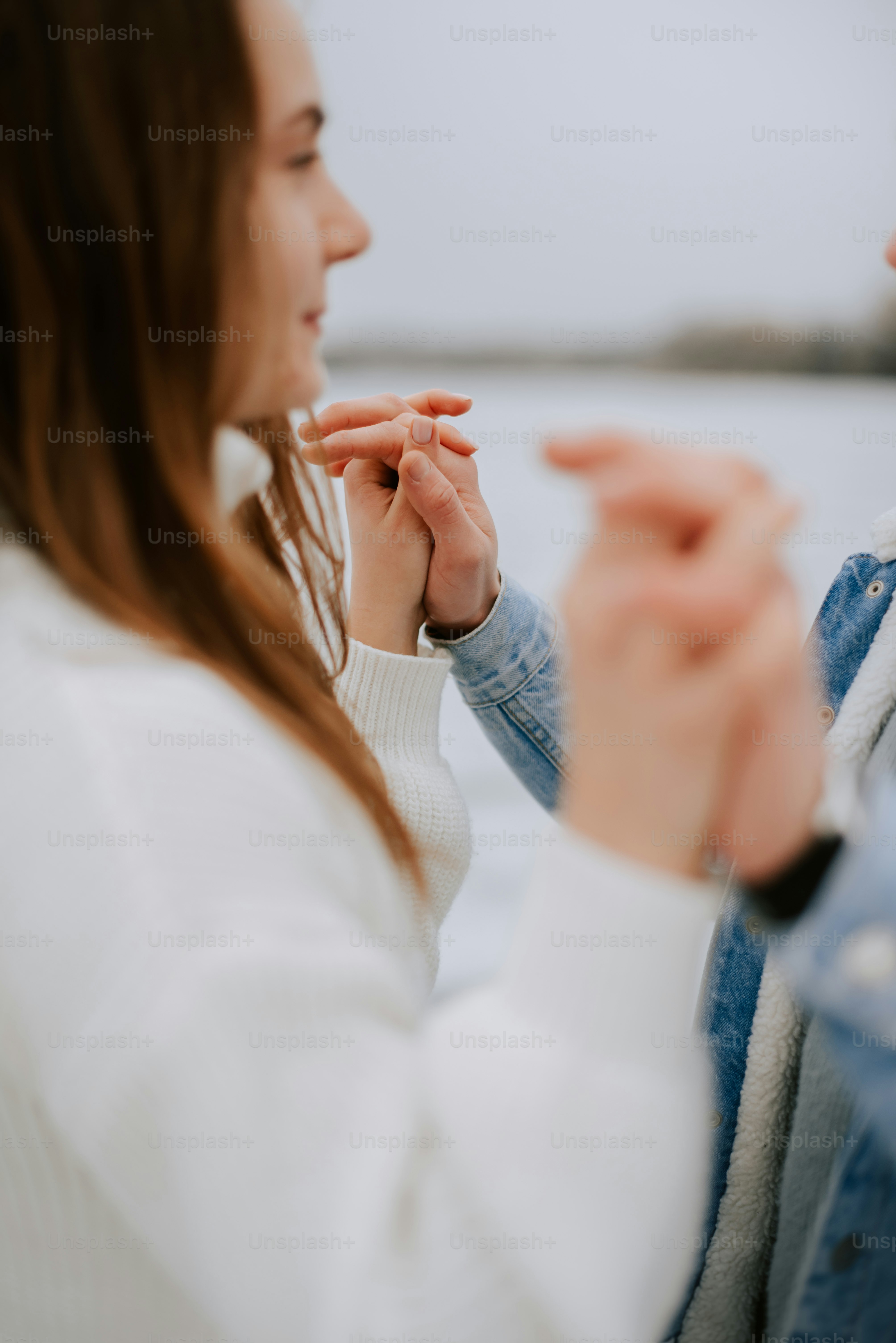 a couple of women standing next to each other