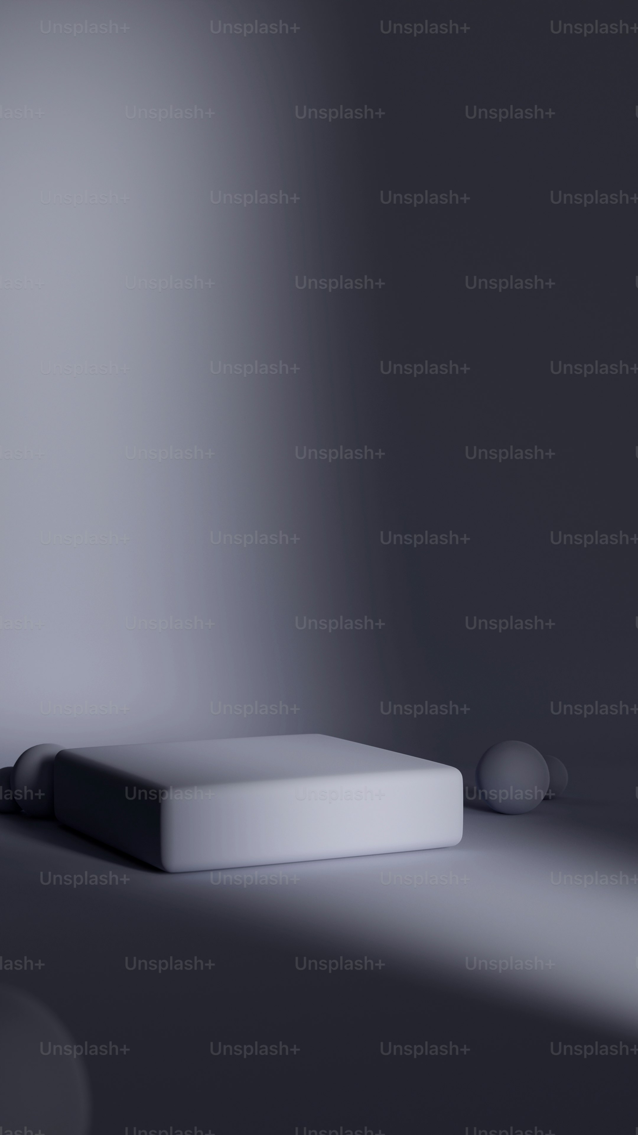 a white object sitting on top of a table
