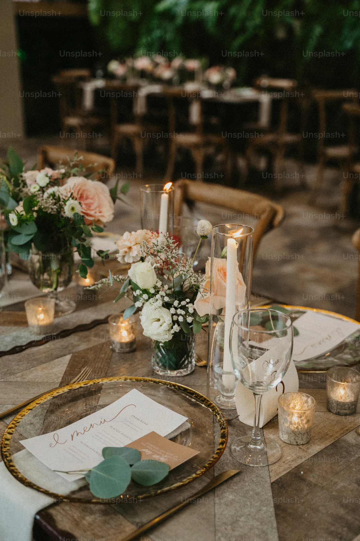 Tablescape · blush + ivory