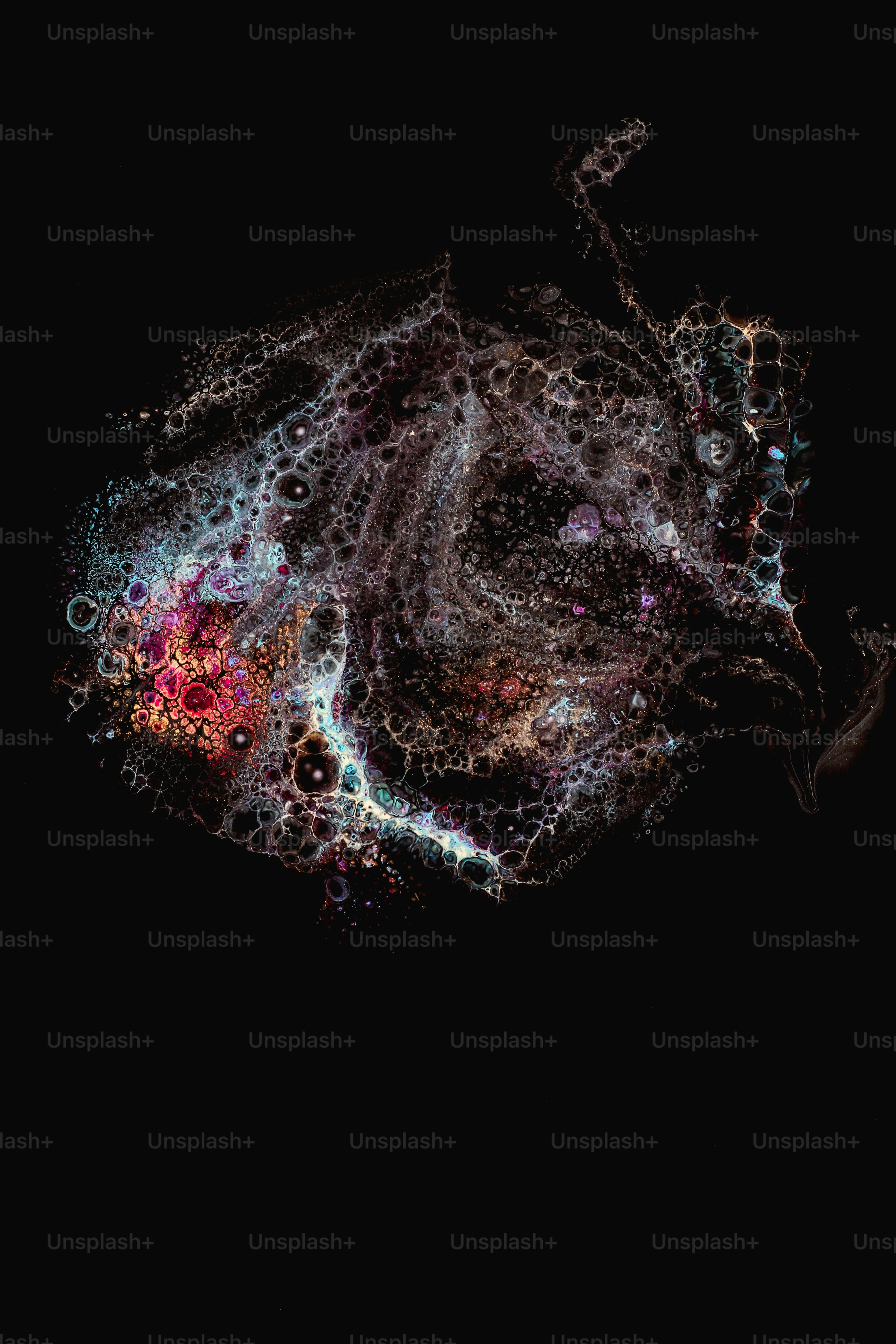 a black background with a map of the earth