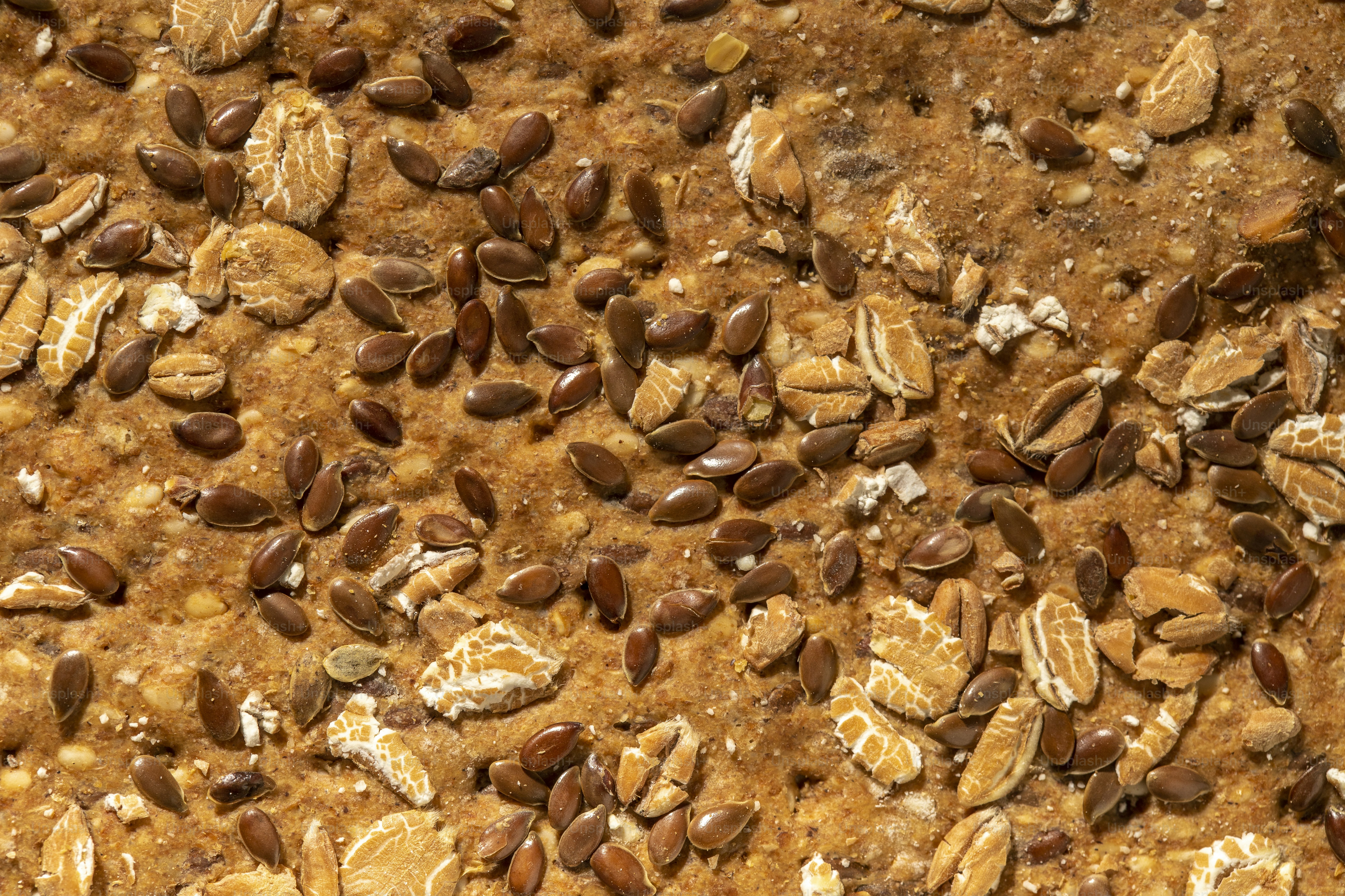 a close up of a mixture of nuts