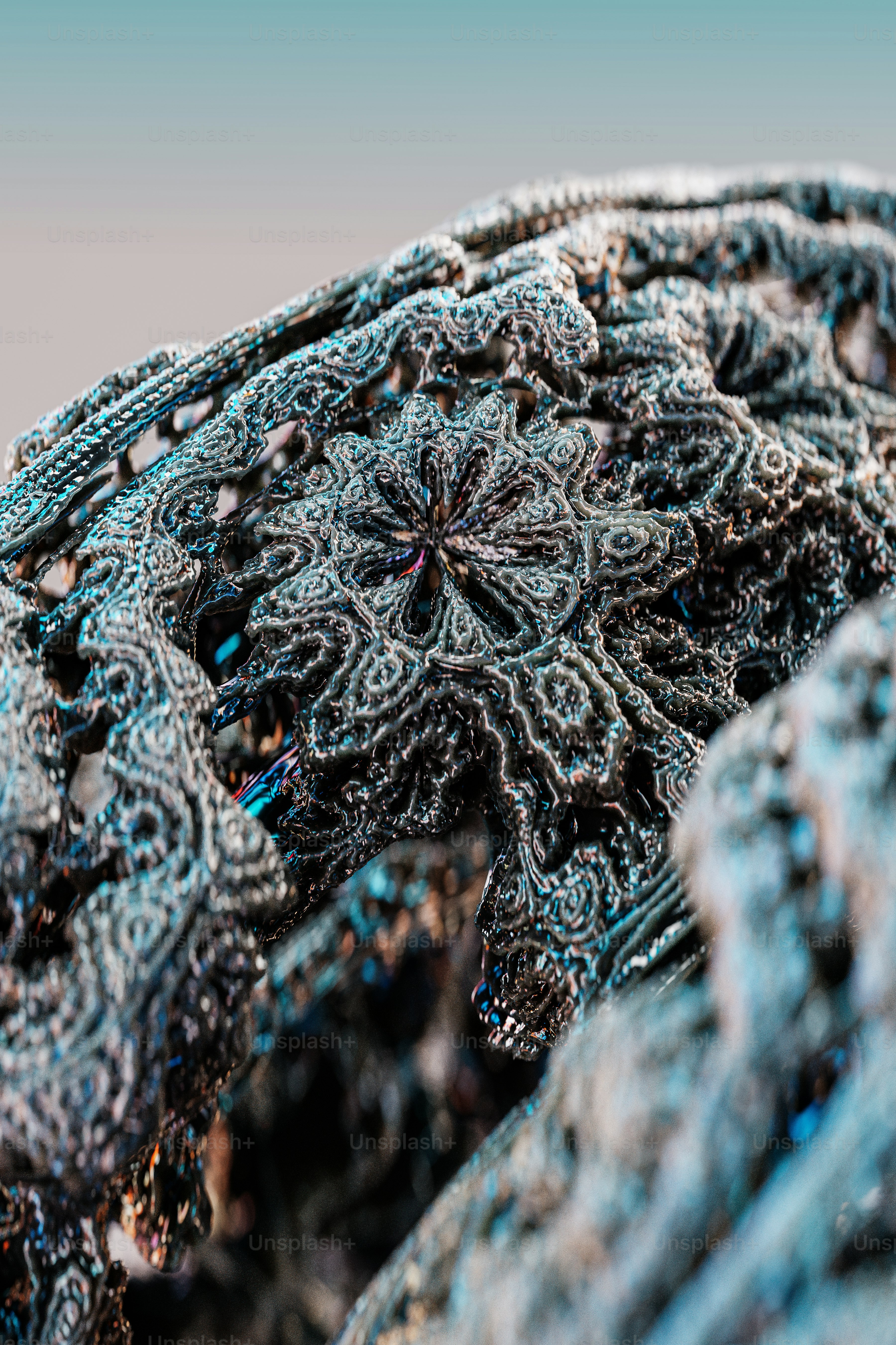 A close up of a piece of cloth photo – Fractal Image on Unsplash