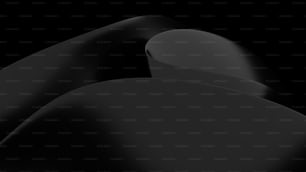 an abstract black background with curves and curves