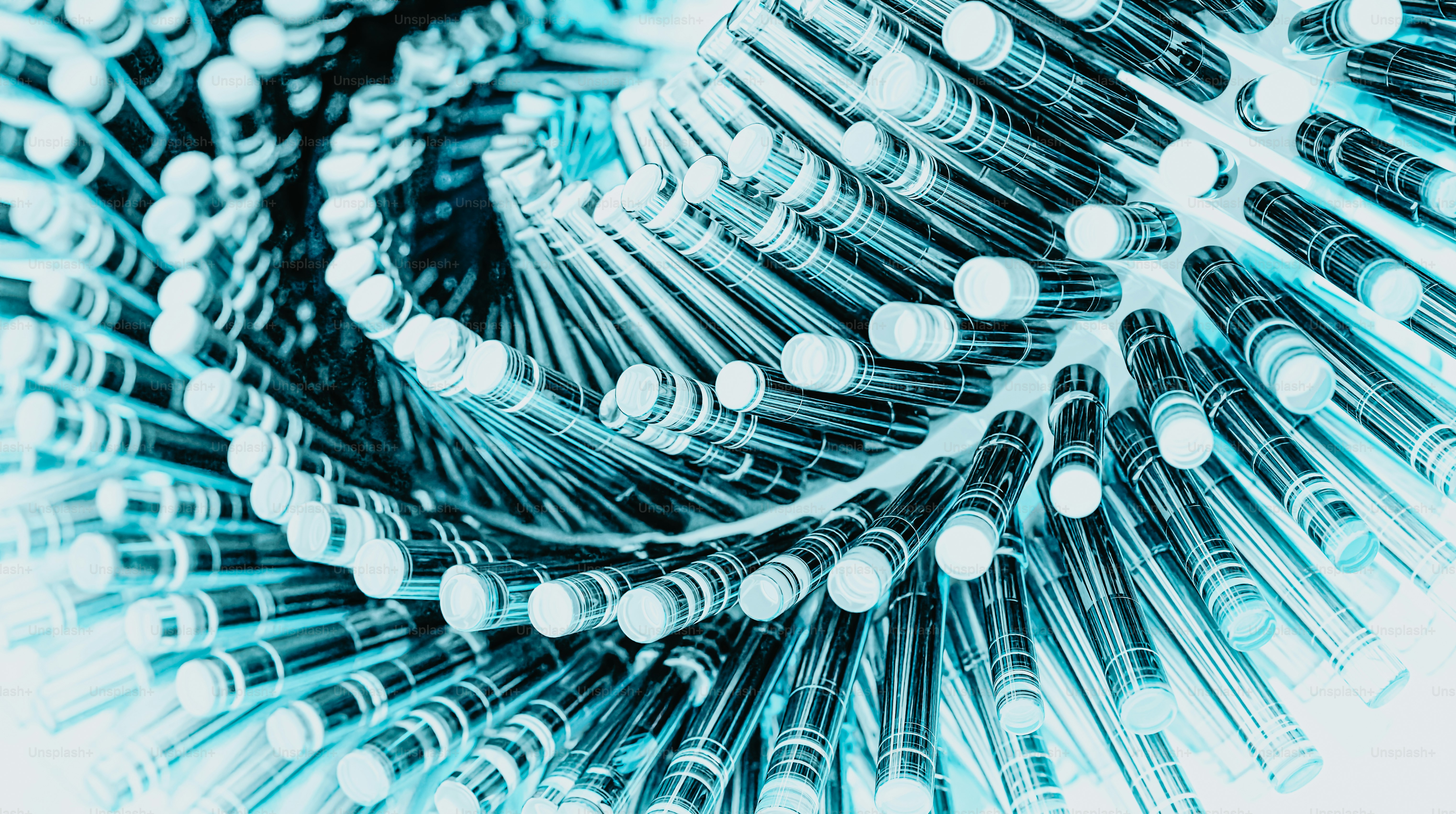 A close up of a bunch of toothbrushes photo – Abstract Image on Unsplash