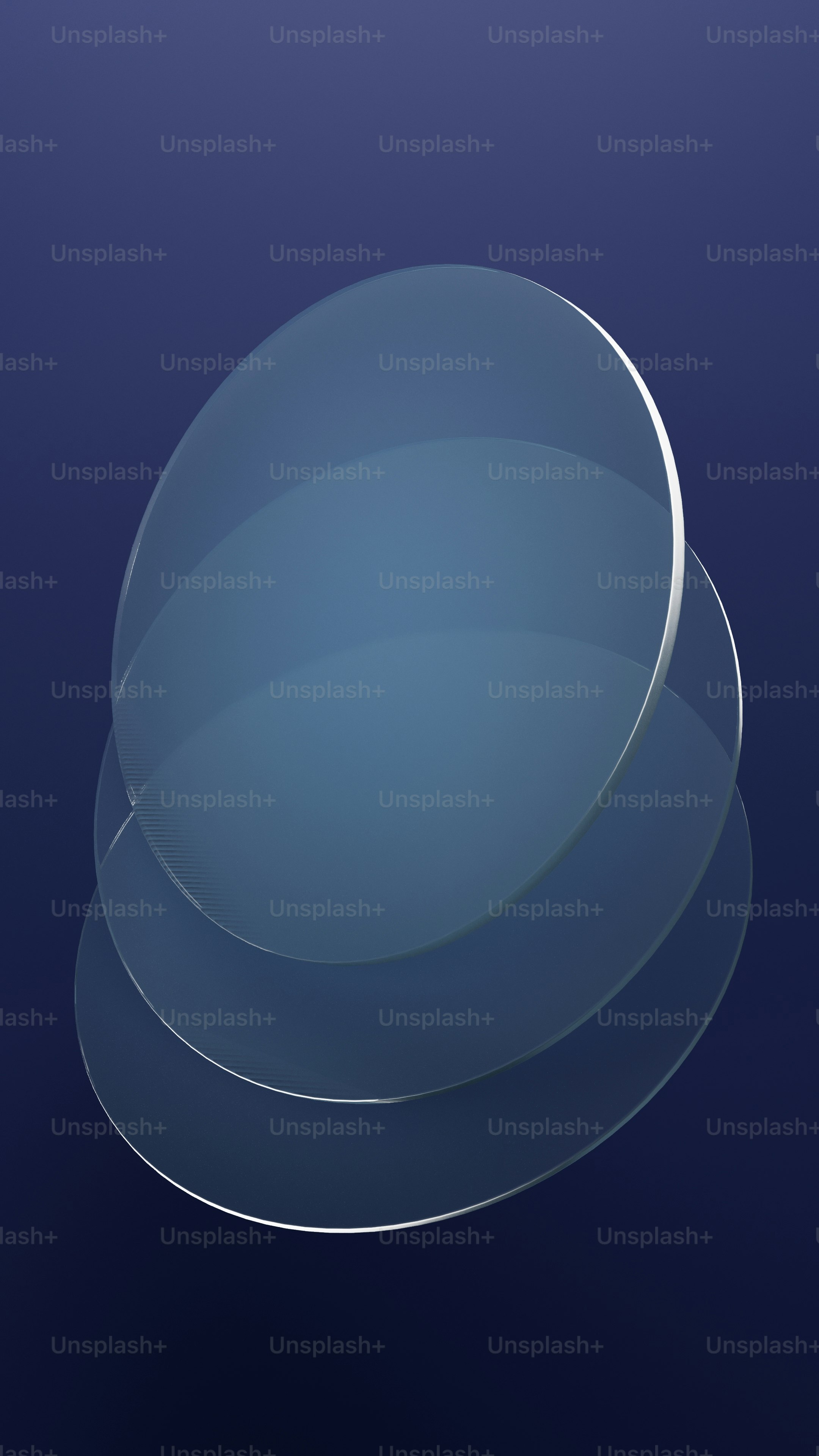 three plates stacked on top of each other