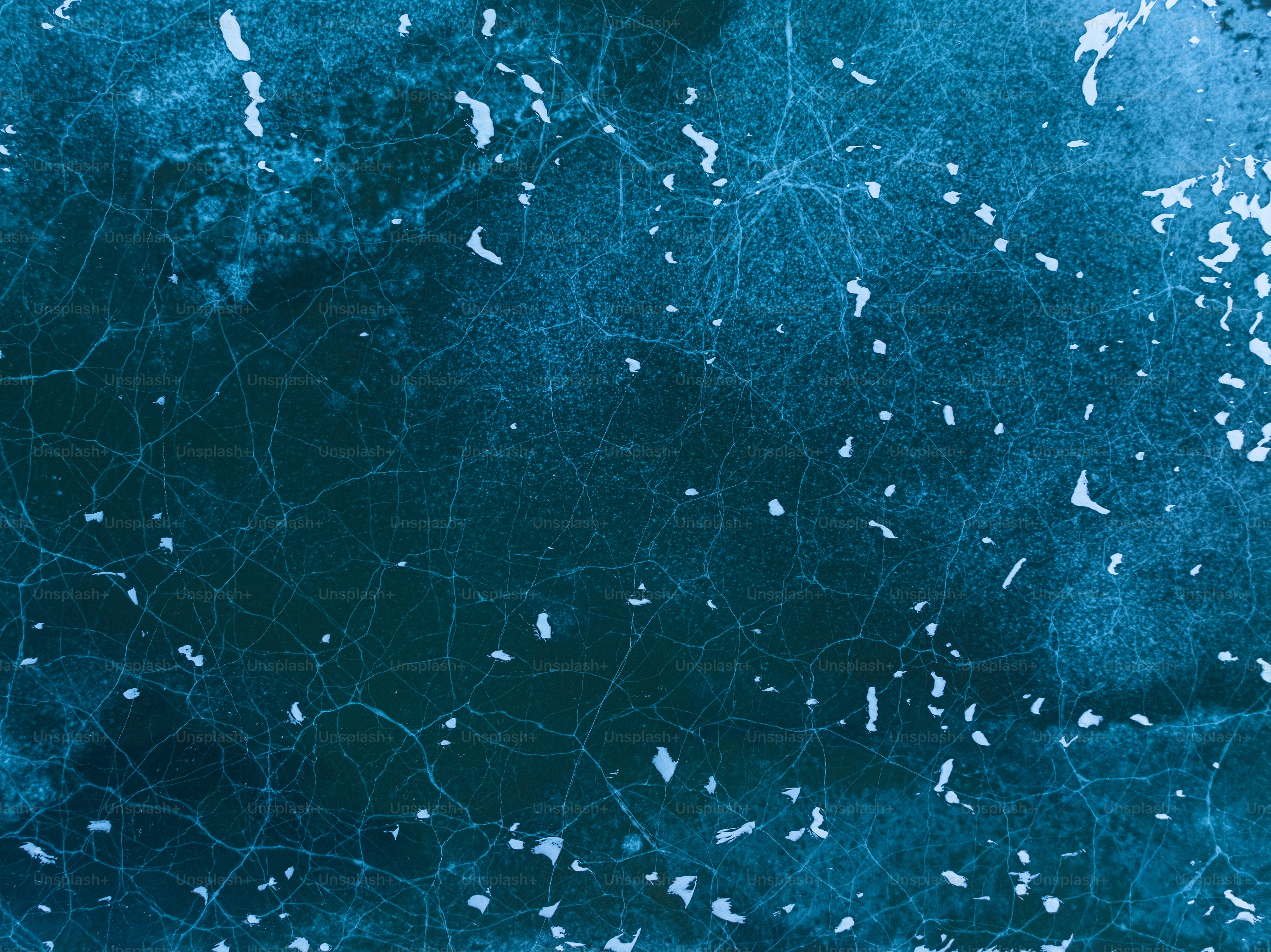 a close up of a piece of blue and white paper