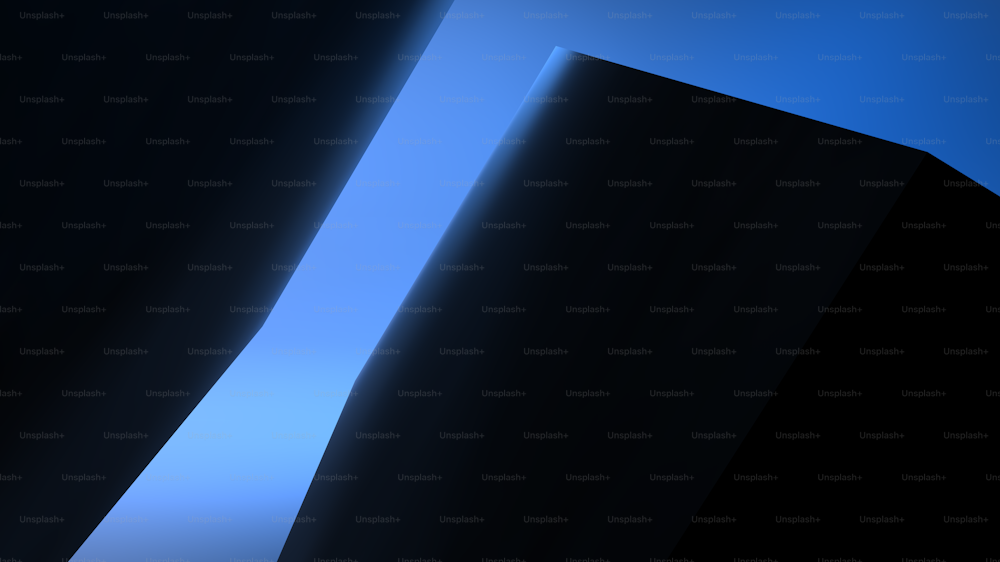 uno sfondo astratto nero e blu con una linea diagonale