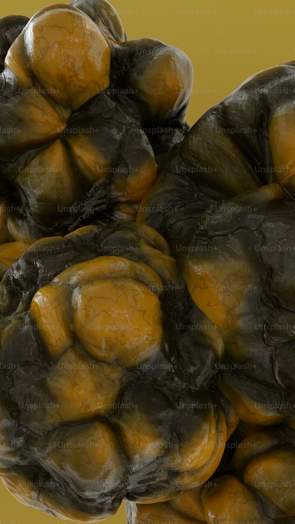 um close up de um monte de bolas de fio