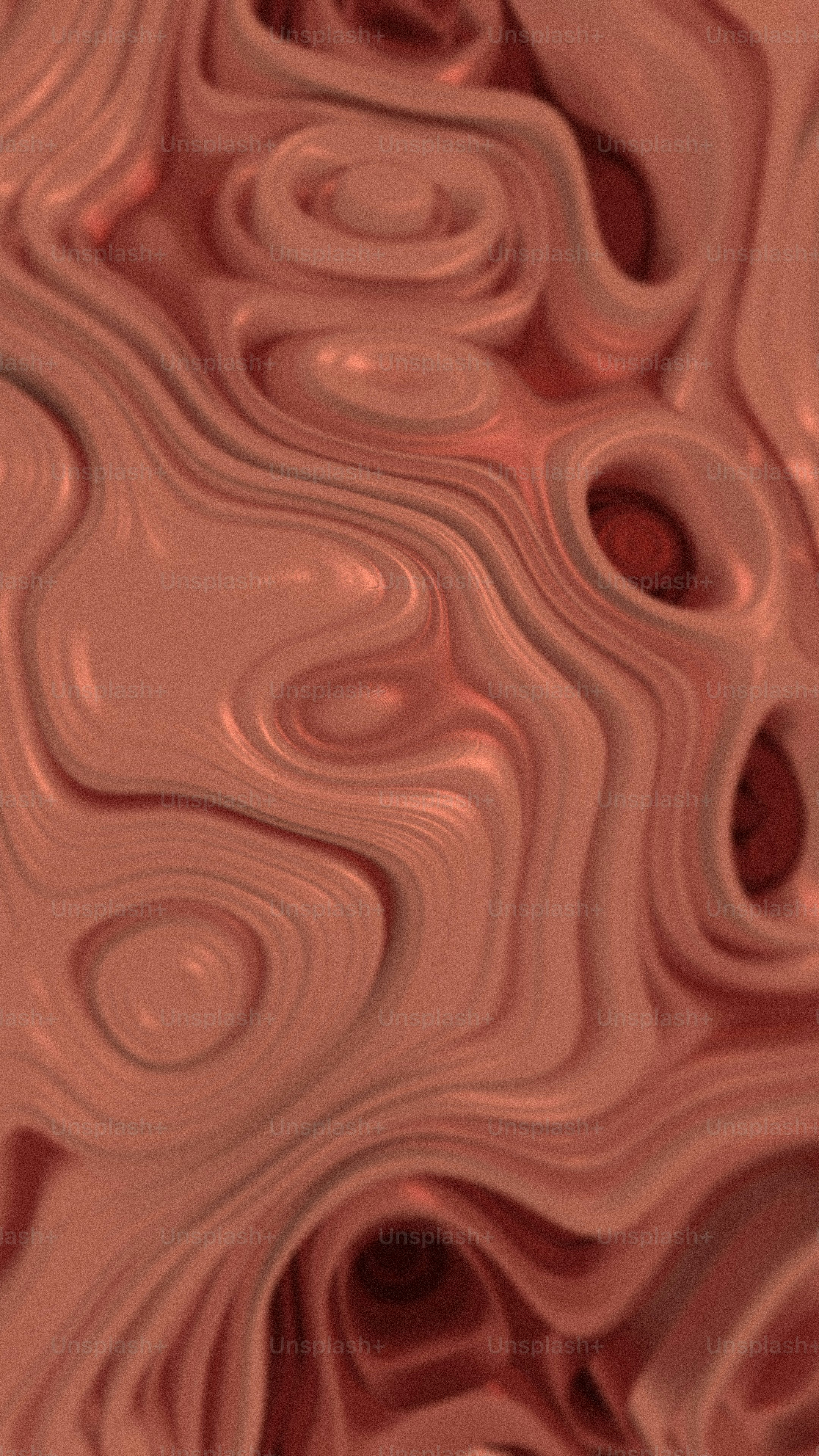 Una vista de cerca de un patrón ondulado