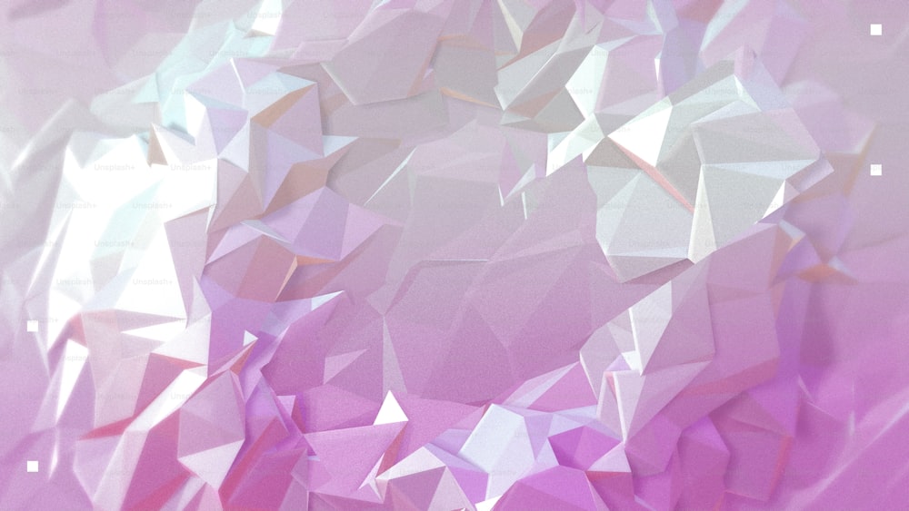 a pink background with a lot of small triangles