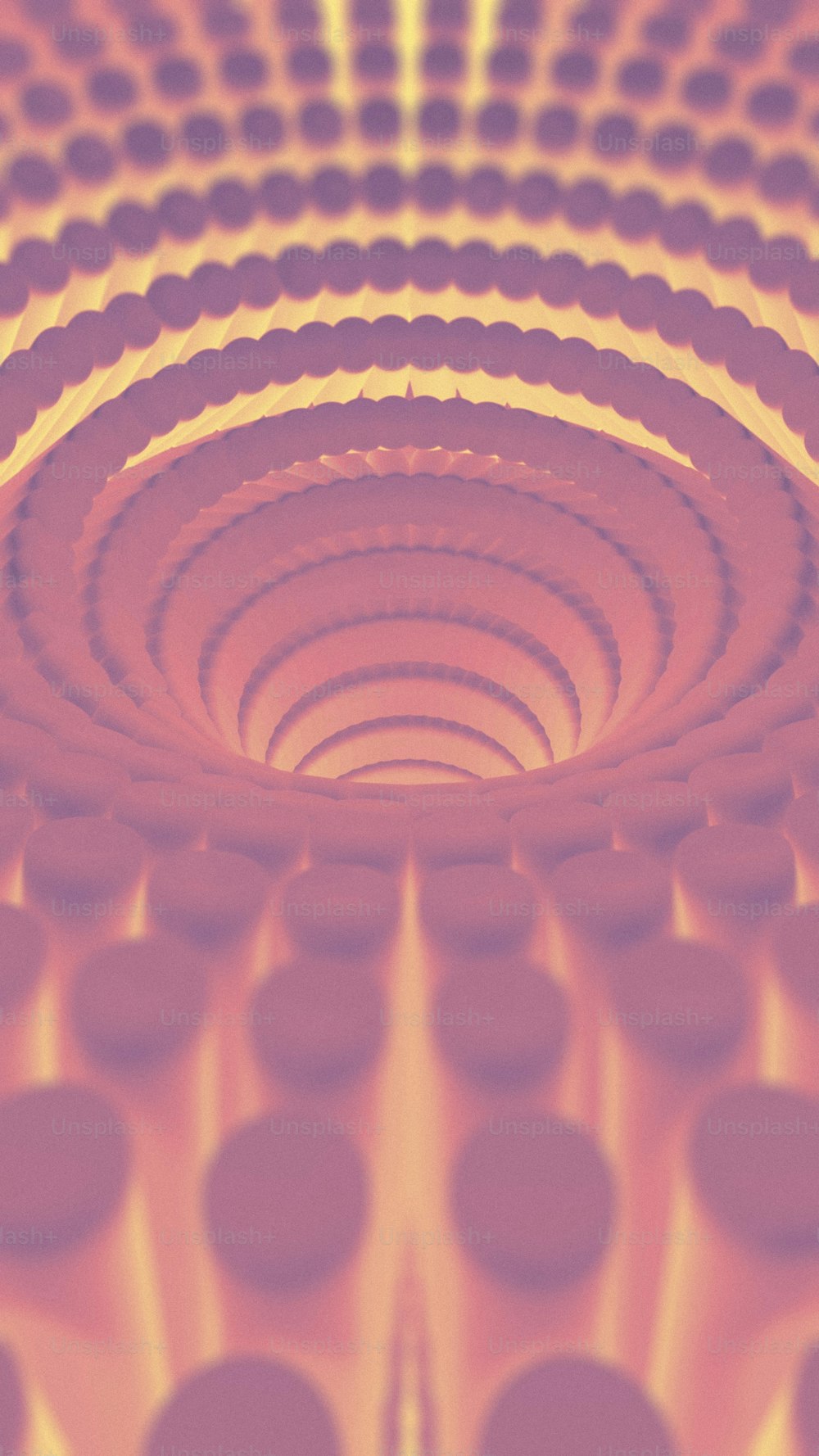 ein abstraktes Foto einer kreisförmigen Struktur mit Kreisen in der Mitte