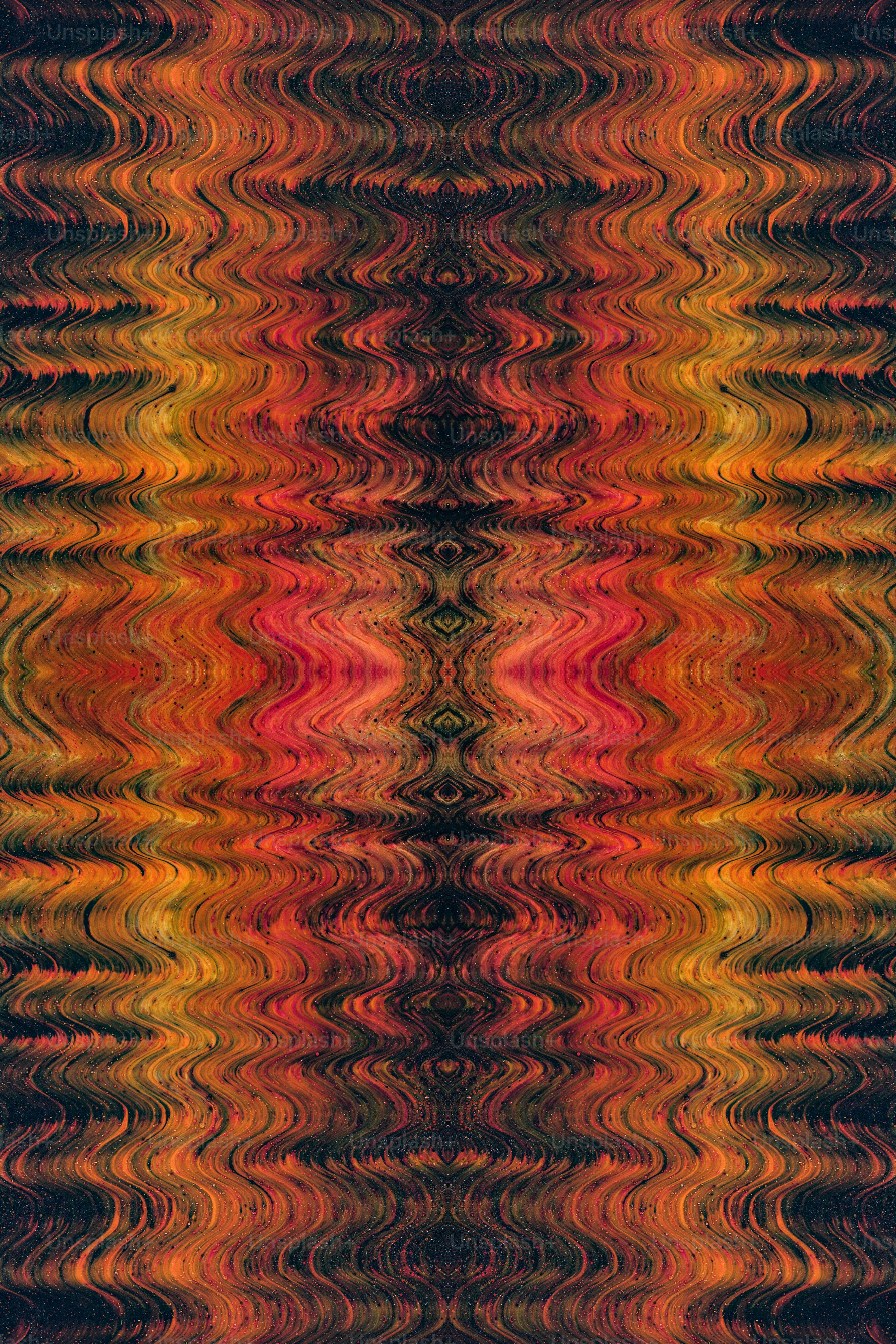 a very colorful pattern that looks like a wave