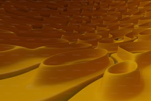a computer generated image of a desert landscape