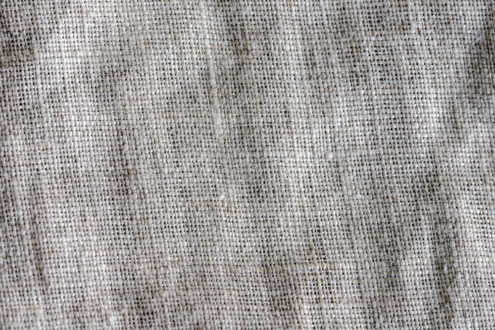 a close up of a white cloth texture