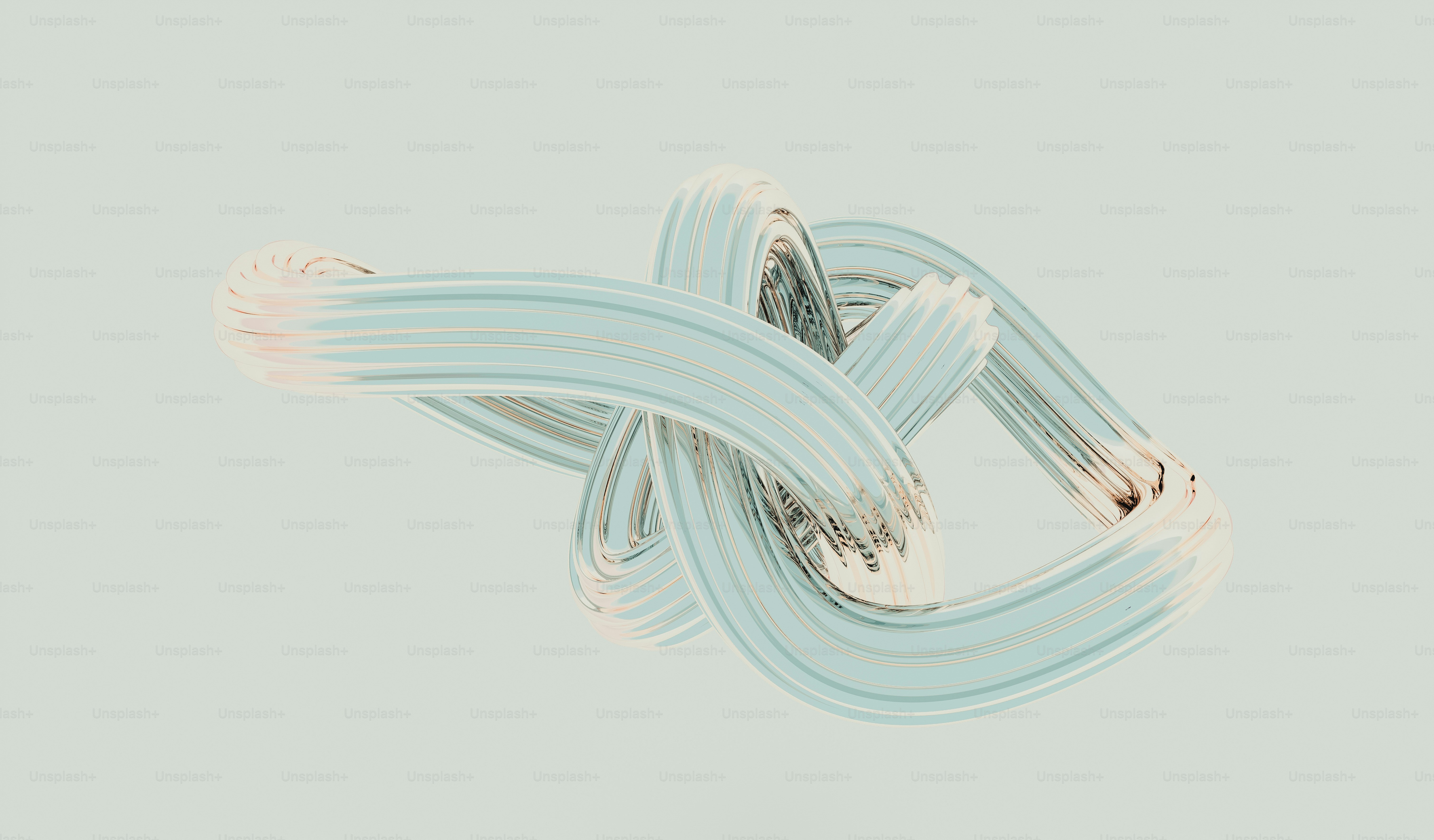 a white and blue object is flying through the air