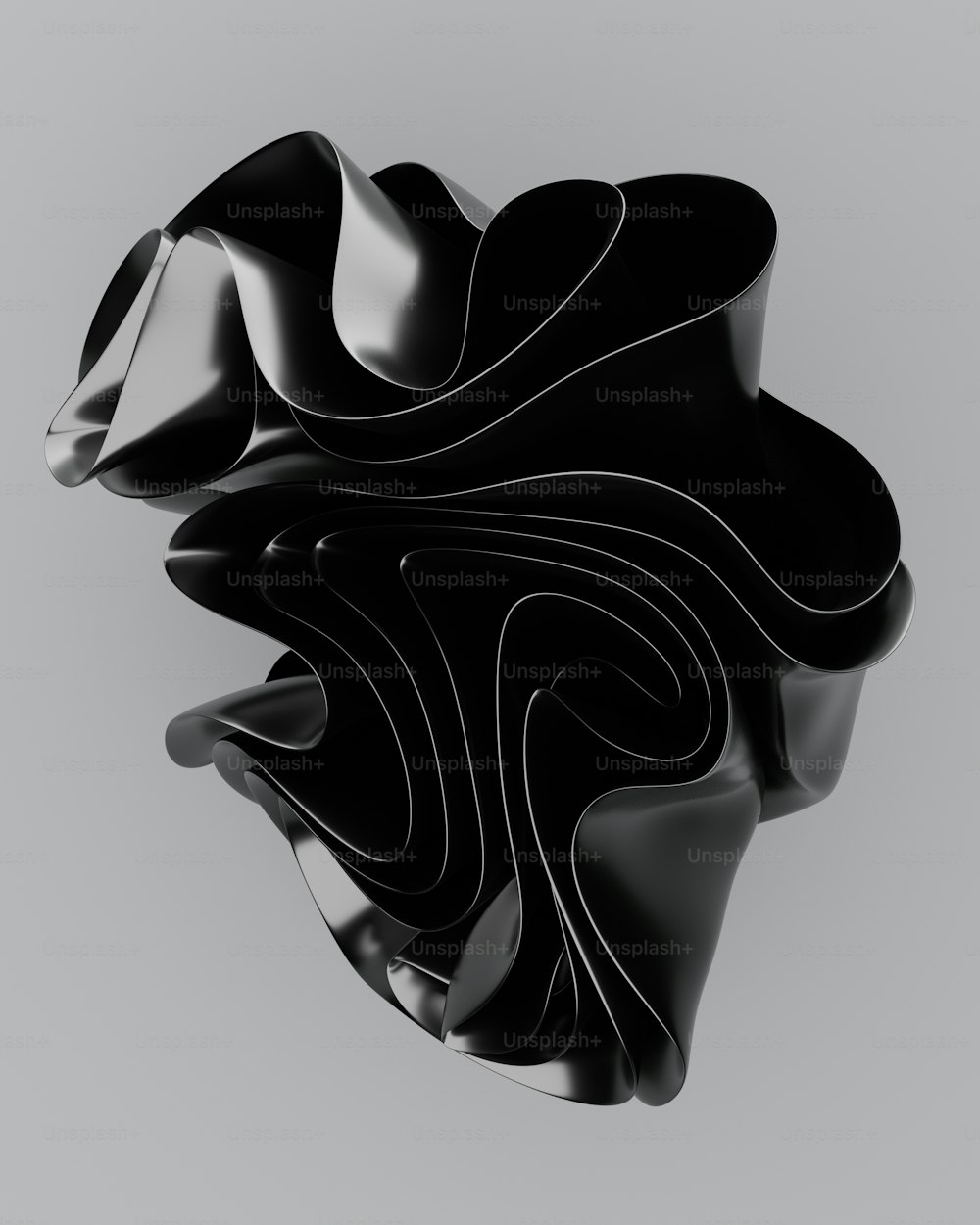 uma foto em preto e branco de uma escultura