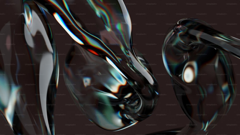 Una imagen generada por computadora de un objeto abstracto