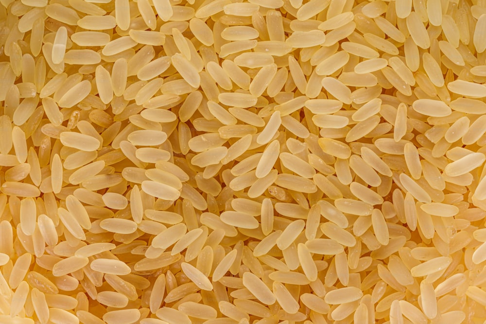 a close up of a pile of rice