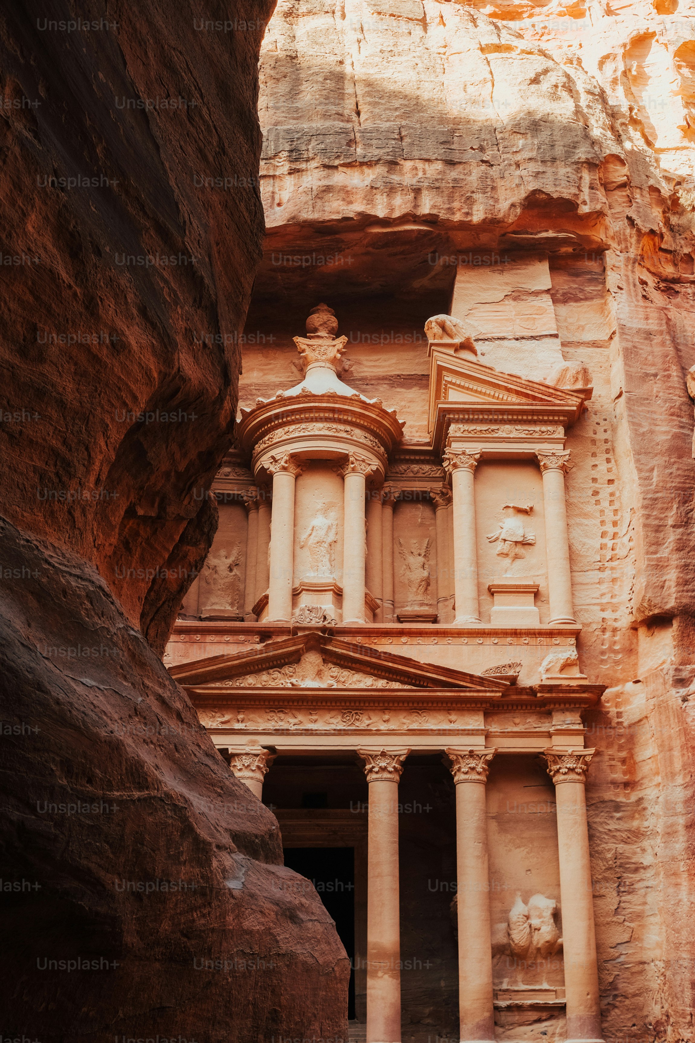 a building built into the side of a cliff