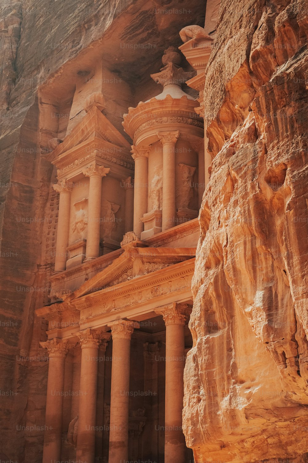 a building built into the side of a cliff