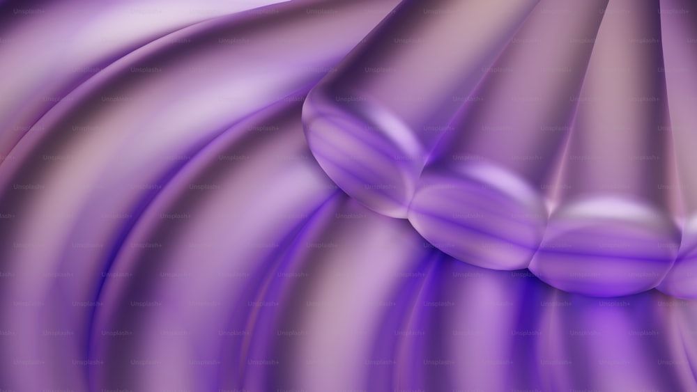 抽象的な紫色の背景に波線