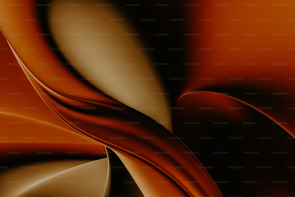 une image générée par ordinateur d’un fond orange et brun