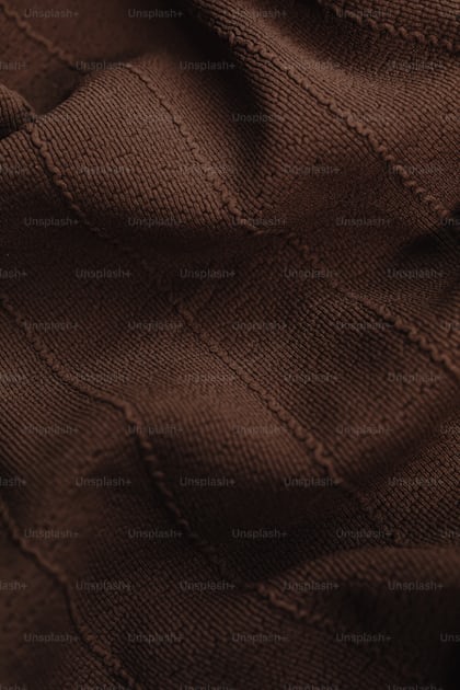 Premium Photo  Brown cotton fabric texture background with