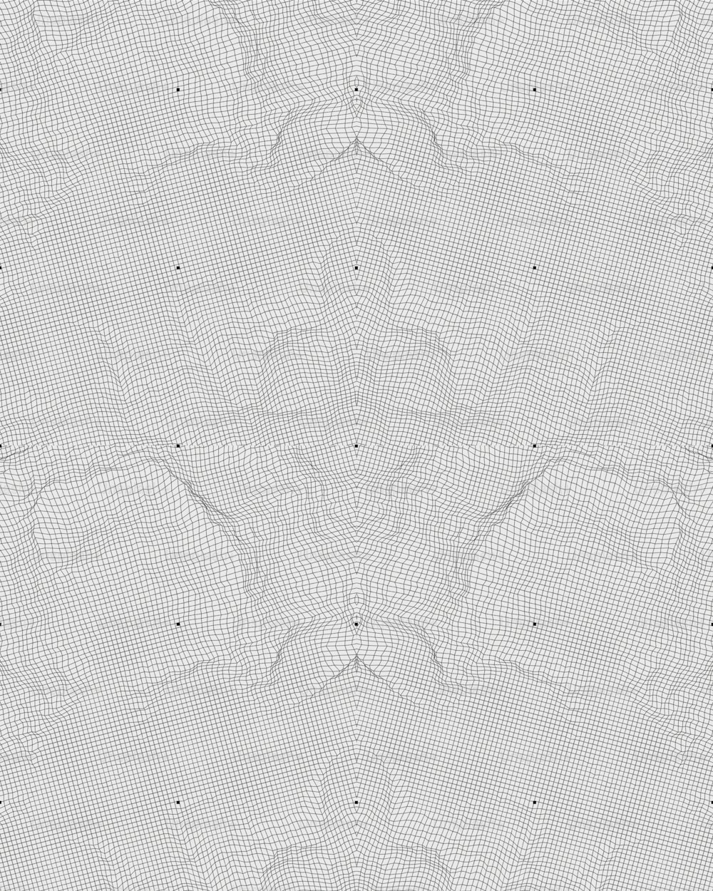 a white background with a pattern of circles