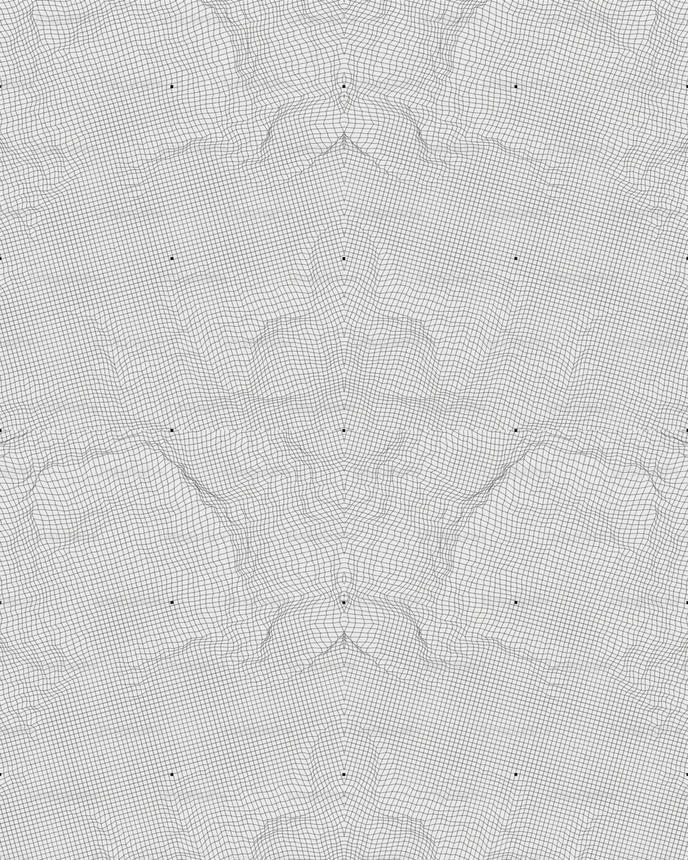 a white background with a pattern of circles