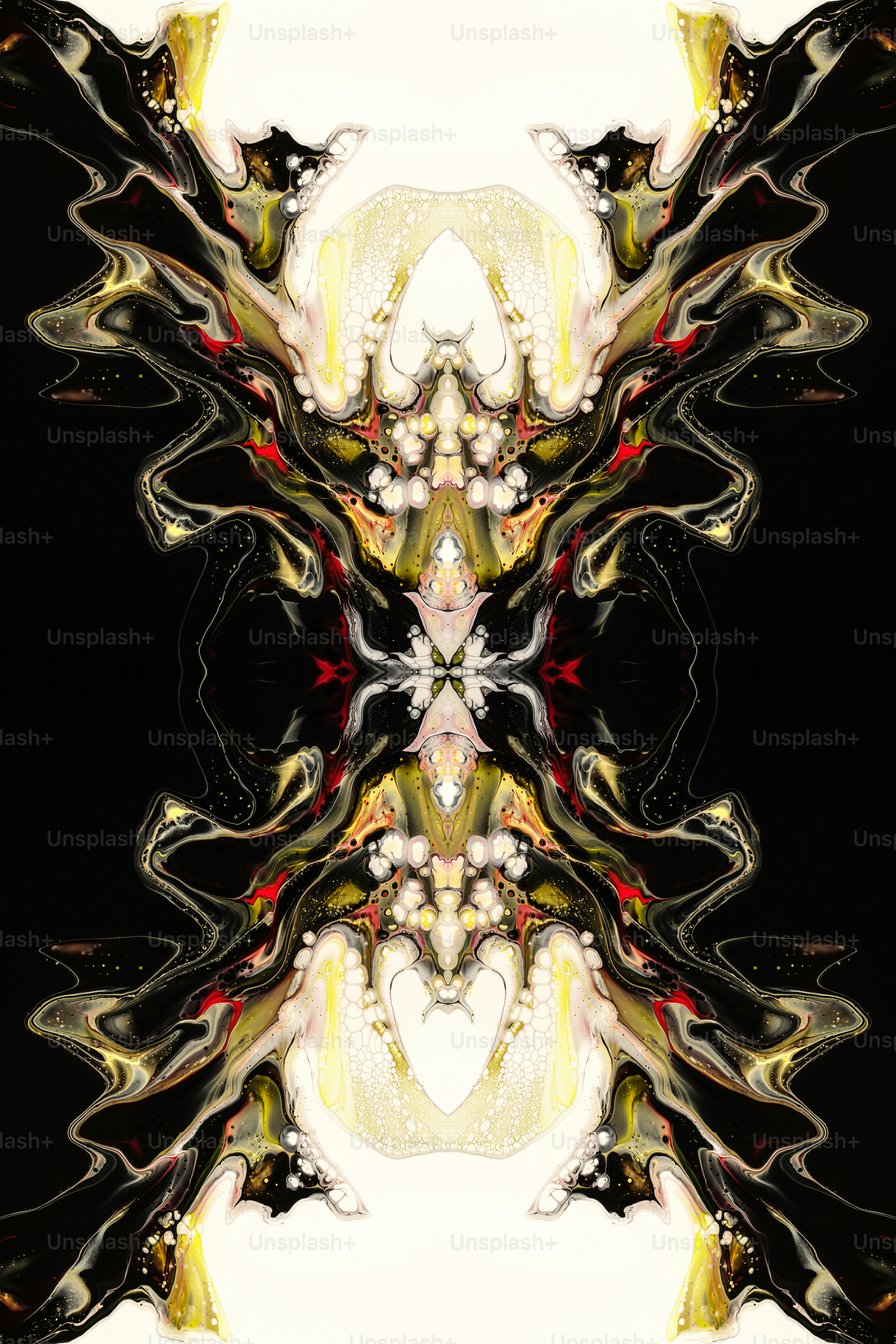 ein computergeneriertes Bild eines abstrakten Designs