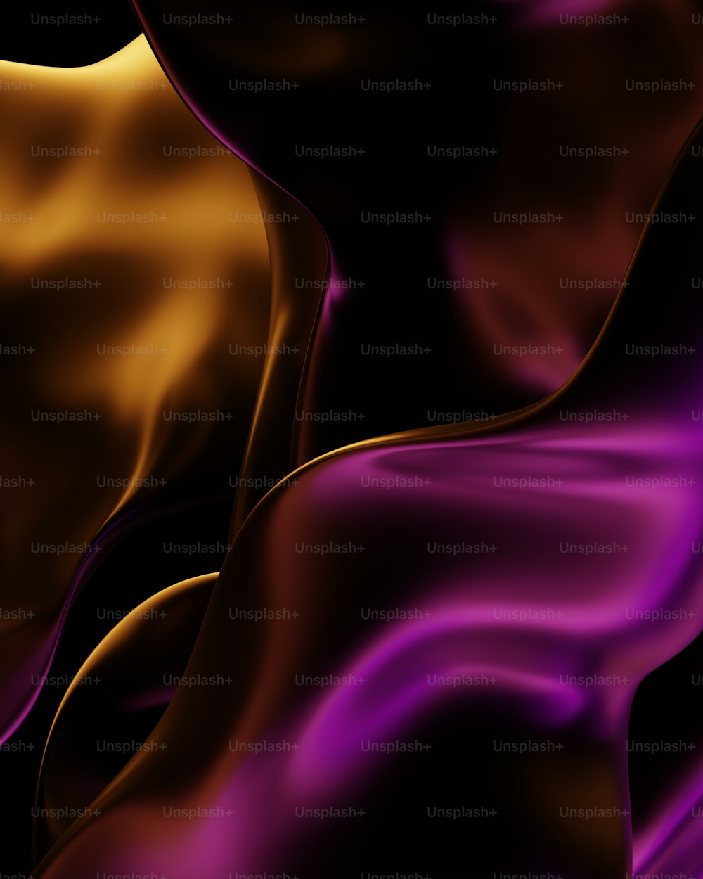 an abstract image of a purple and yellow background