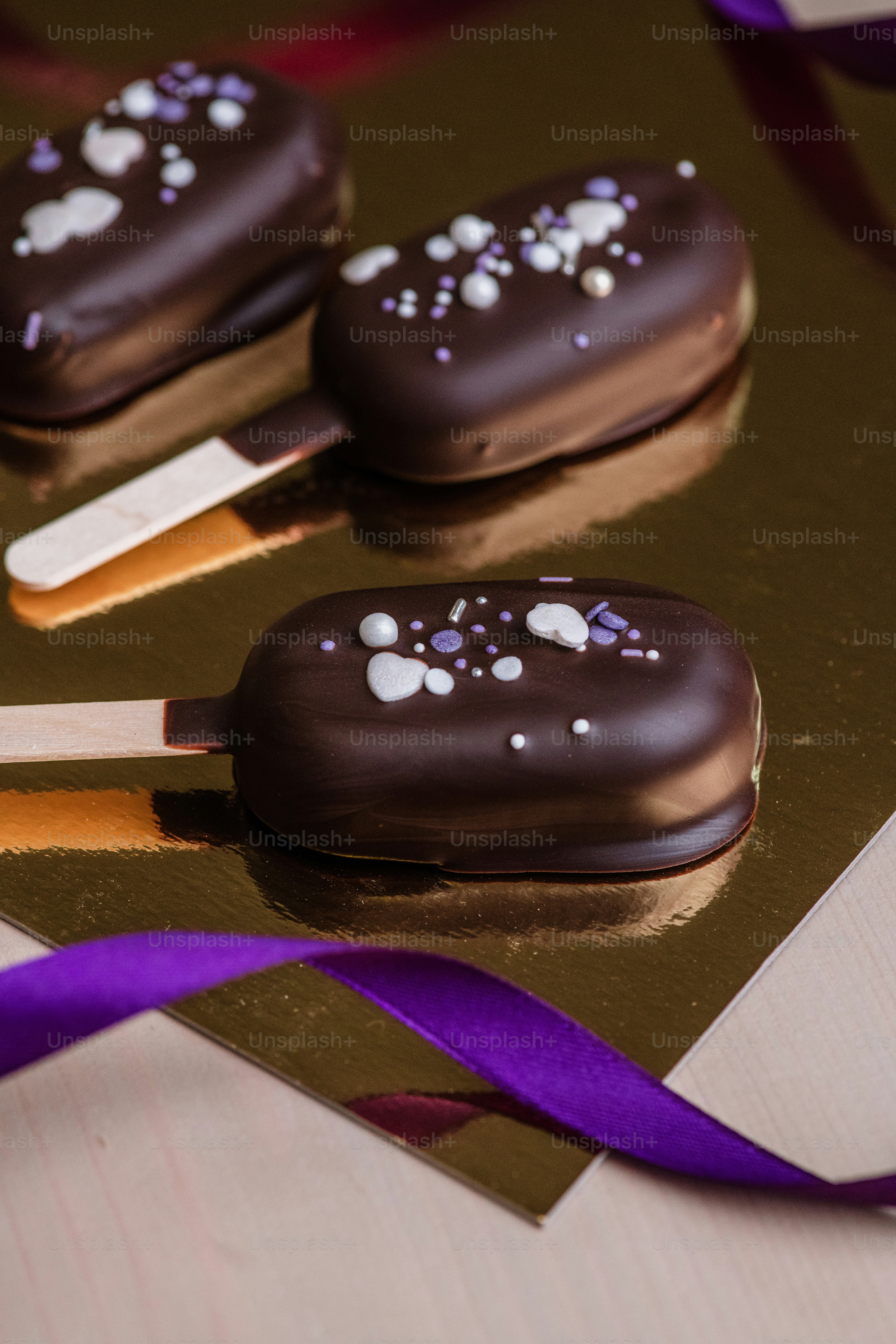 a couple of pops sitting on top of a table