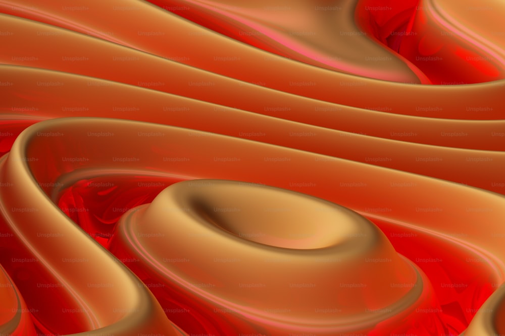 a computer generated image of a red and orange background