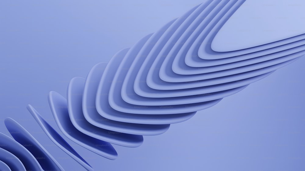 a close up of a blue background with wavy lines
