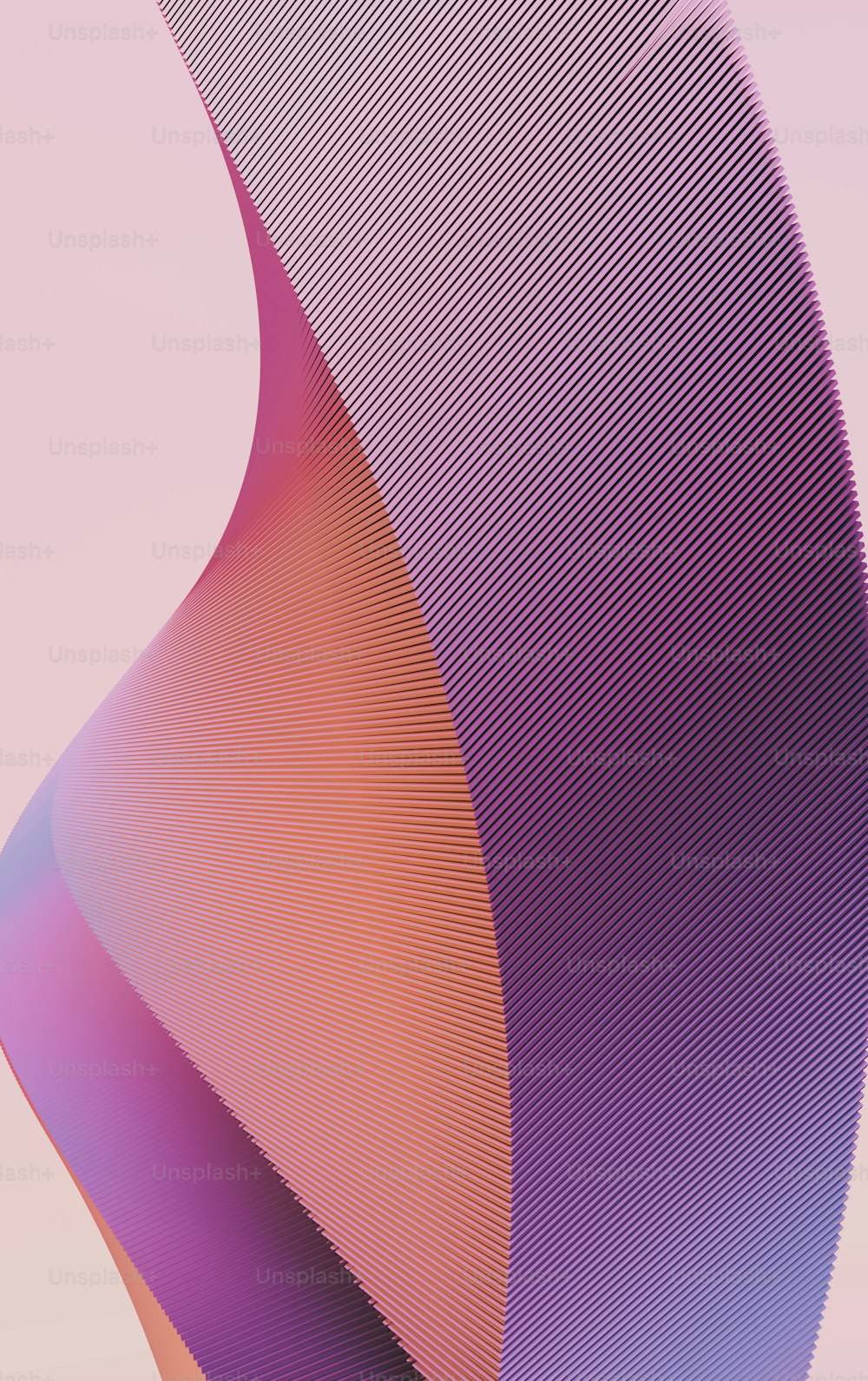 a pink and purple abstract background with wavy lines