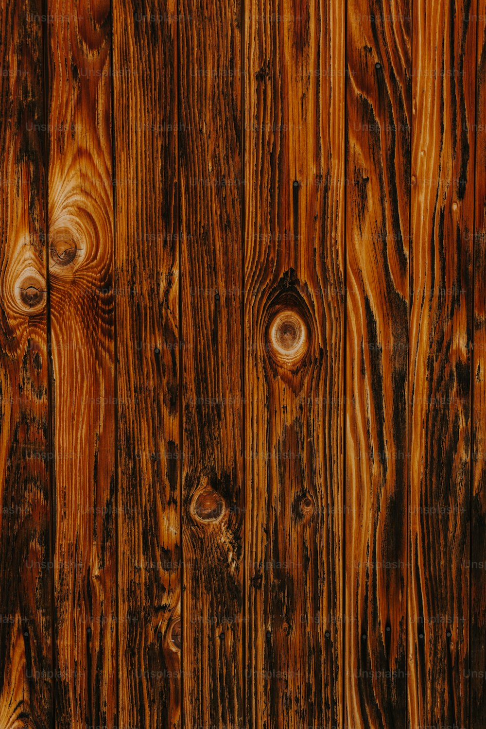 木製パネルの壁のクローズアップ