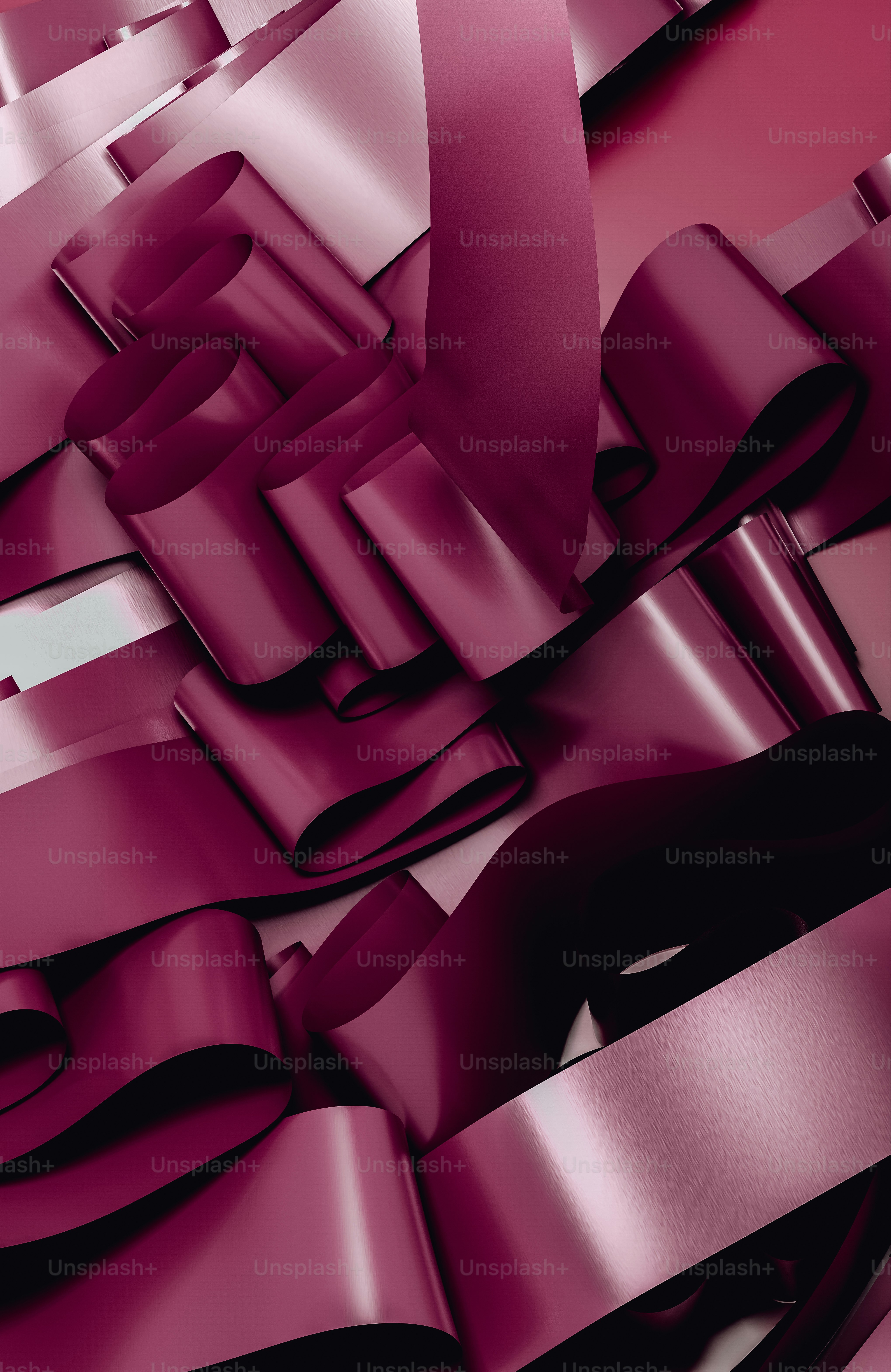 서로의 위에 보라색 리본의 무리 사진 – Unsplash의 배경화면 이미지, image size:3000x4619