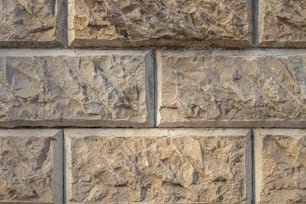 ��レンガで作られた壁のクローズアップ