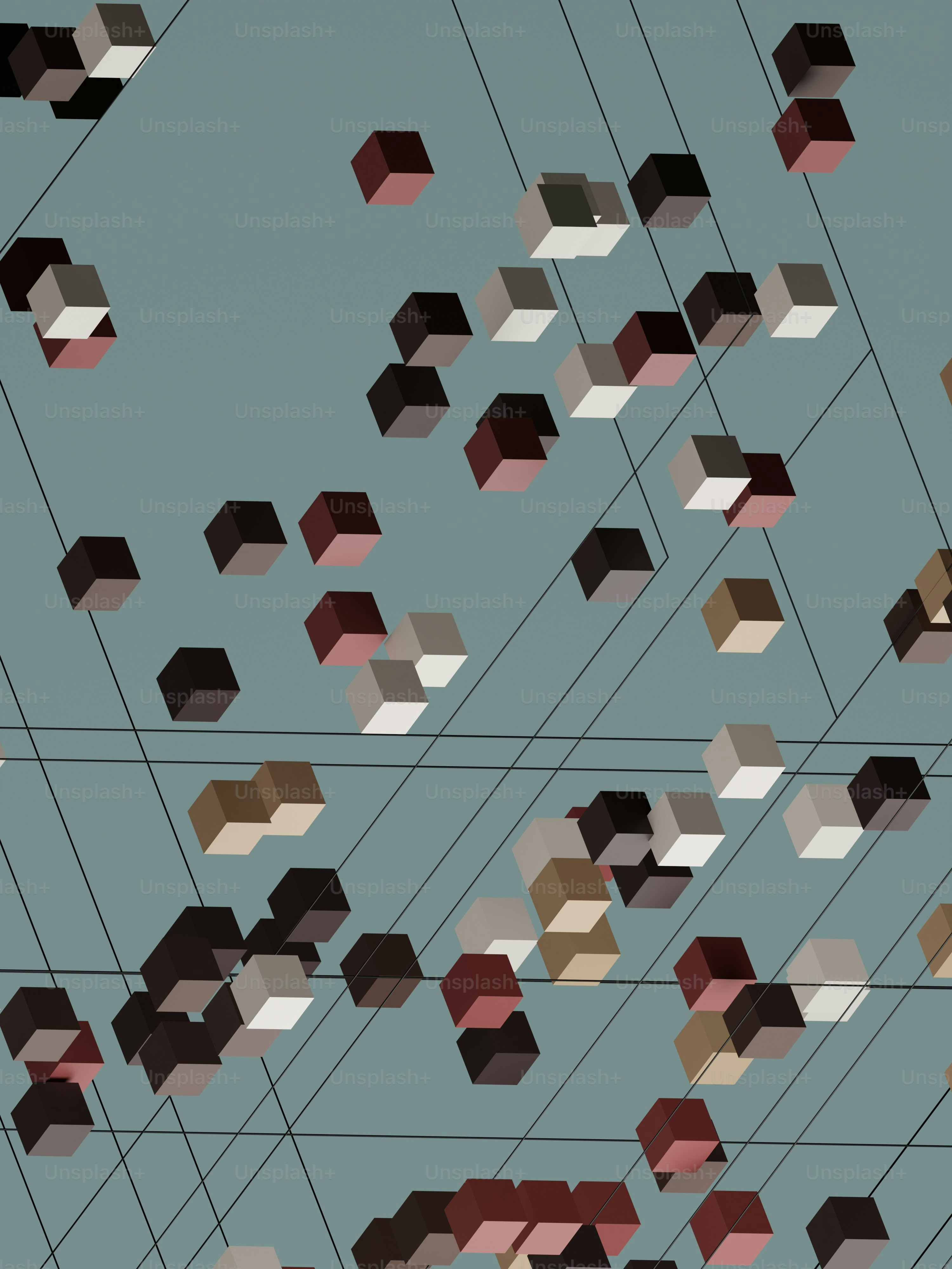 ein Bündel von Drähten, die miteinander verbunden sind