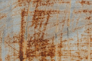 a rusted metal surface with lots of rust on it