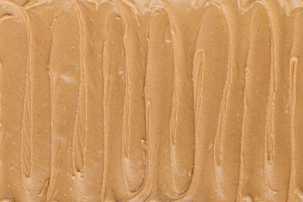 a close up of a peanut butter spread