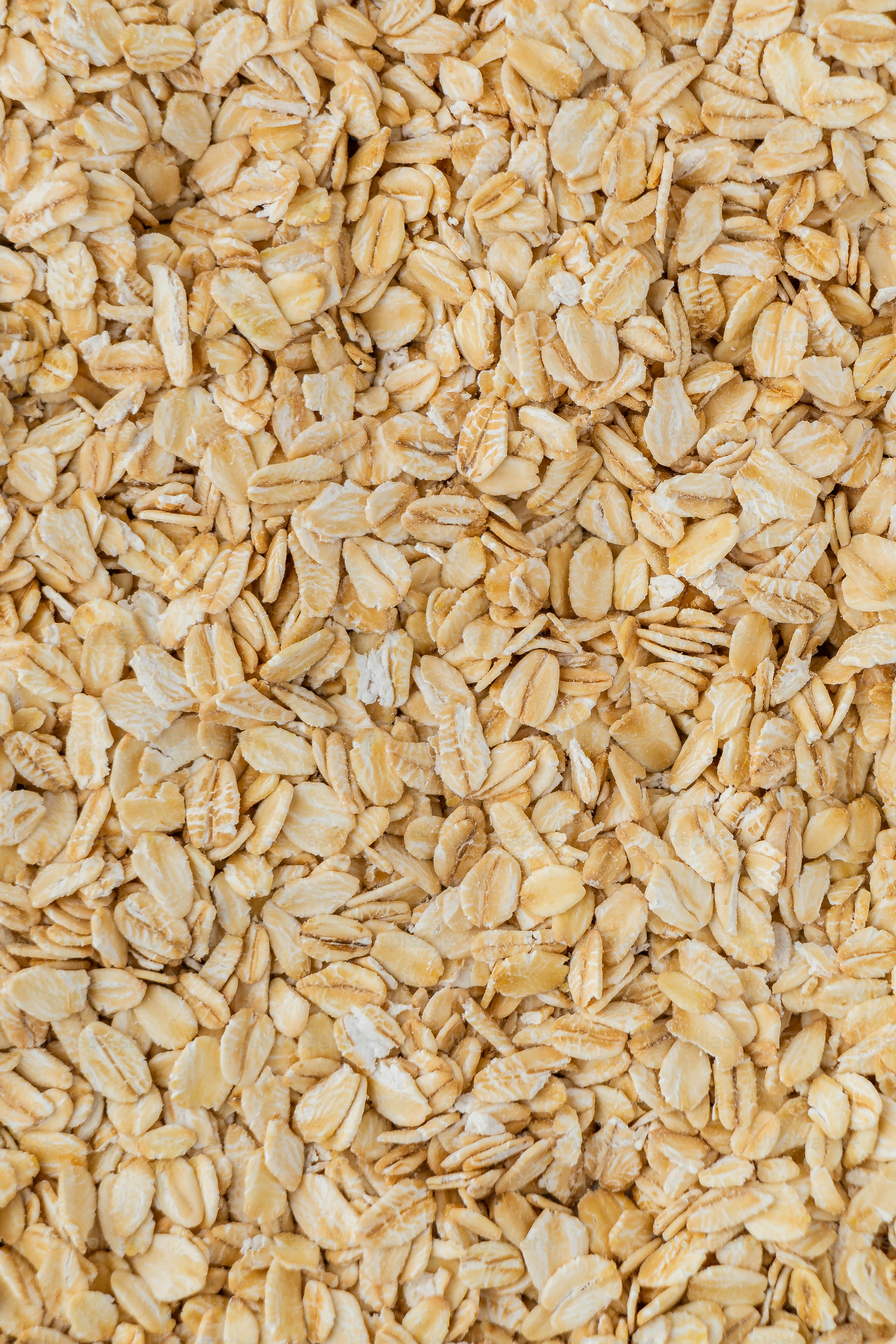 a close up of a pile of oats