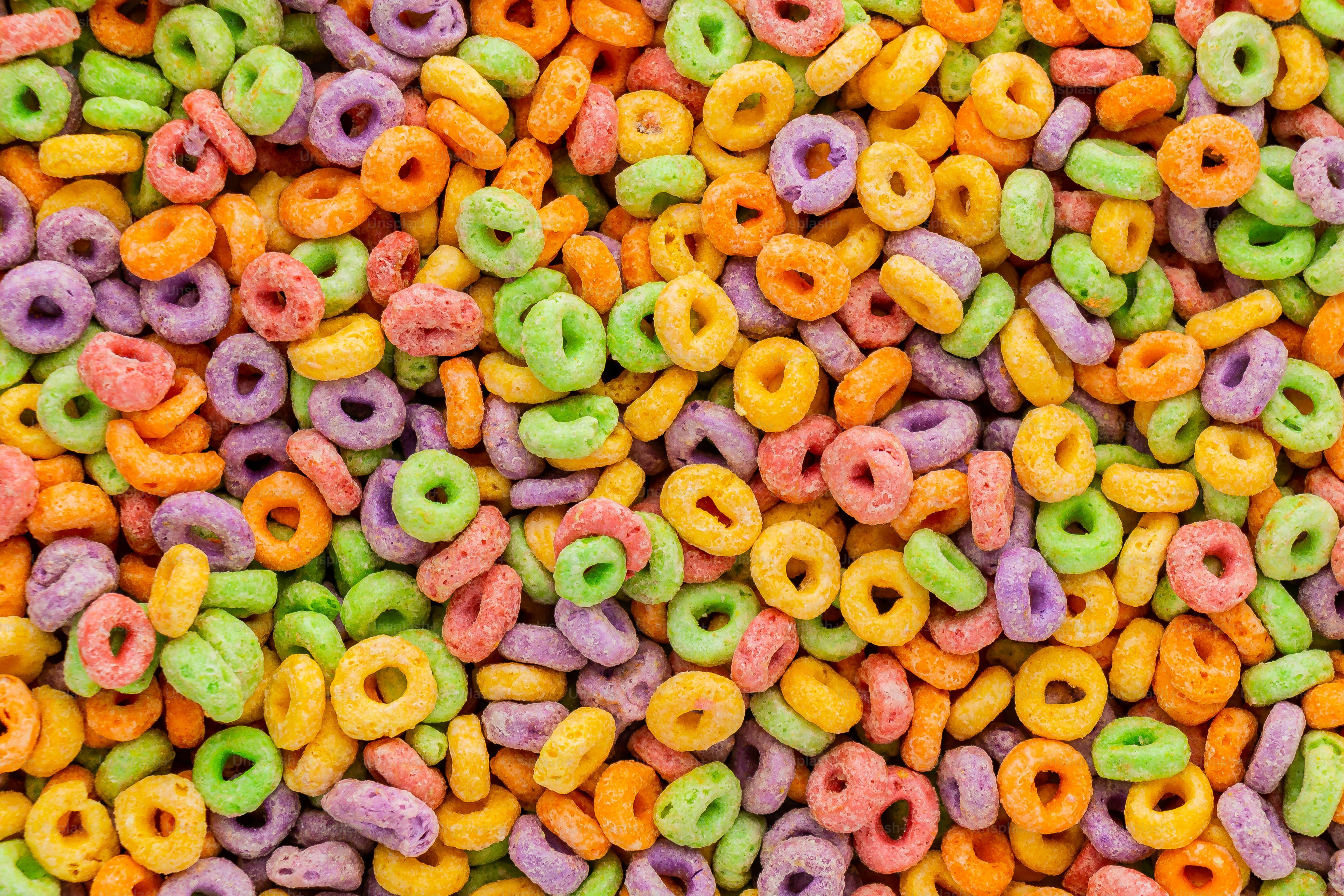 gros plan d’un mélange de céréales